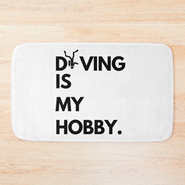 Item preview, diving is my hobby - Diver Funny Love Flag Open Ocean Aquaholic Muff Snorkeling Commercial dives Water Life Underwater Destination  designed and sold by CJCTEES.