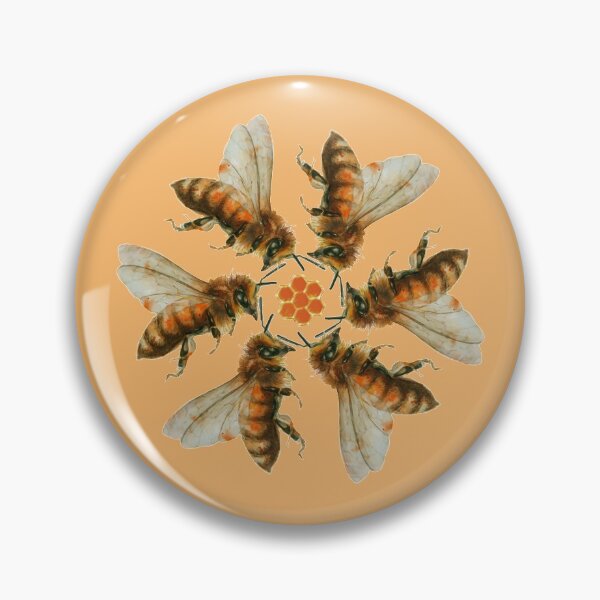 Item preview, Honey bees designed and sold by Ronfrenofert.