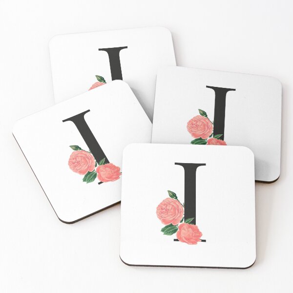 Item preview, Letter I floral rose, I letter designed and sold by asdesignstudio.