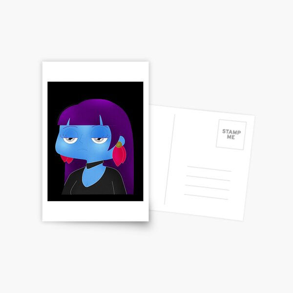 Adhara Space Station Roxy Postcard