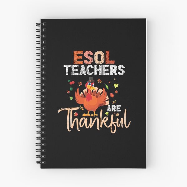 Item preview, ESOL Teachers Students Thanksgiving Gift - ESOL Thankful designed and sold by abcxyzsma.