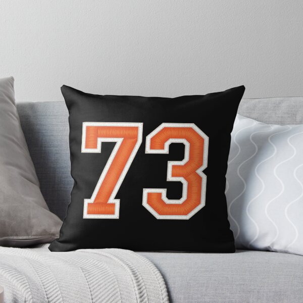 Item preview, Sports Number 73 Jersey seventy three Orange designed and sold by elhefe.