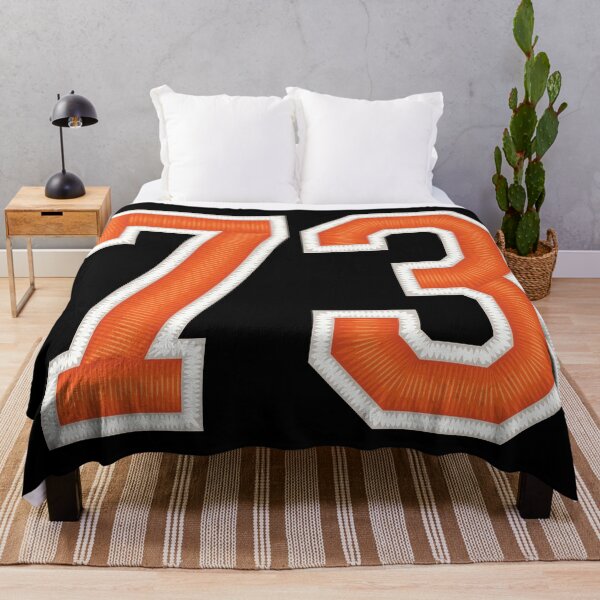 Item preview, Sports Number 73 Jersey seventy three Orange designed and sold by elhefe.