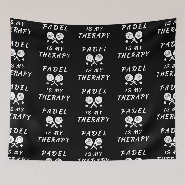 Item preview, Padel tennis is my Therapy designed and sold by FunSilly.