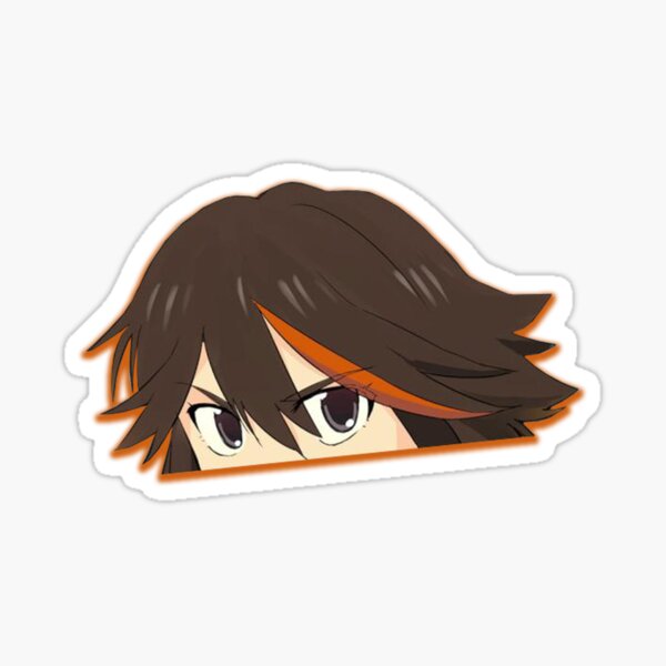 Aperçu de l'œuvre Autocollants Ryuko Peeker créée et vendue par mozax.