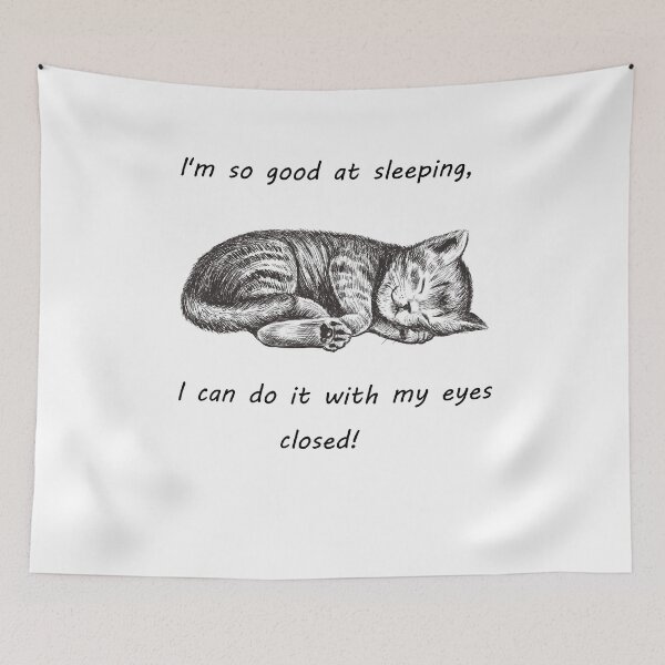 Item preview, i am good at sleeping : SLEEP  designed and sold by Supernaturall kaz.
