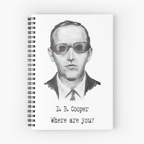 Artikelvorschau, D. B. Cooper Wo bist du? entworfen und verkauft von CopeStarr.