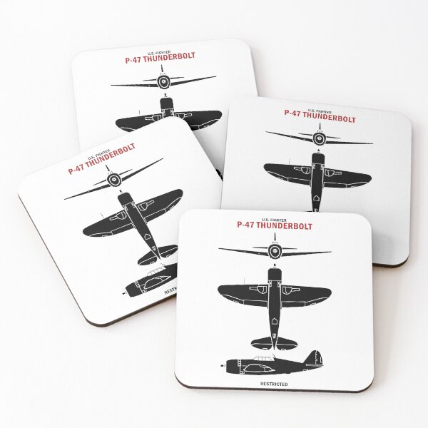 Item preview, P-47 Thunderbolt Identification Chart designed and sold by rogue-design.