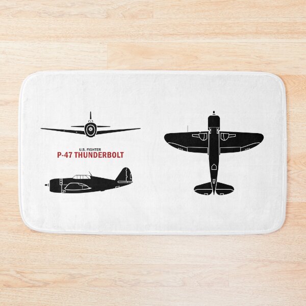 Item preview, P-47 Thunderbolt Identification Chart designed and sold by rogue-design.