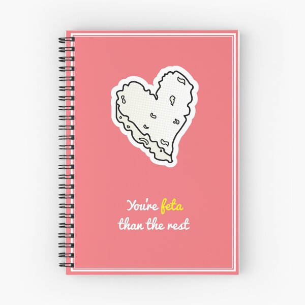 Item preview, Cheesy Hearts - Feta designed and sold by sophiedoodle.