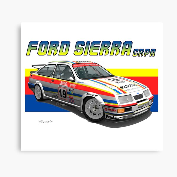 Ford Sierra RS Cosworth Wall Art Retro Print Vintage Classic Classic Car