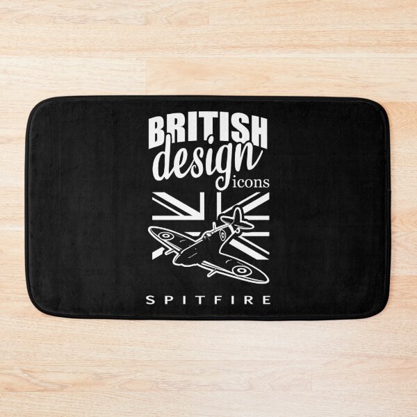 Item preview, Spitfire plane a British Design Icon designed and sold by MyPODMerch.