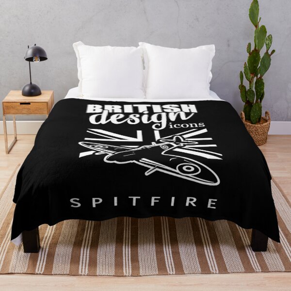 Item preview, Spitfire plane a British Design Icon designed and sold by MyPODMerch.