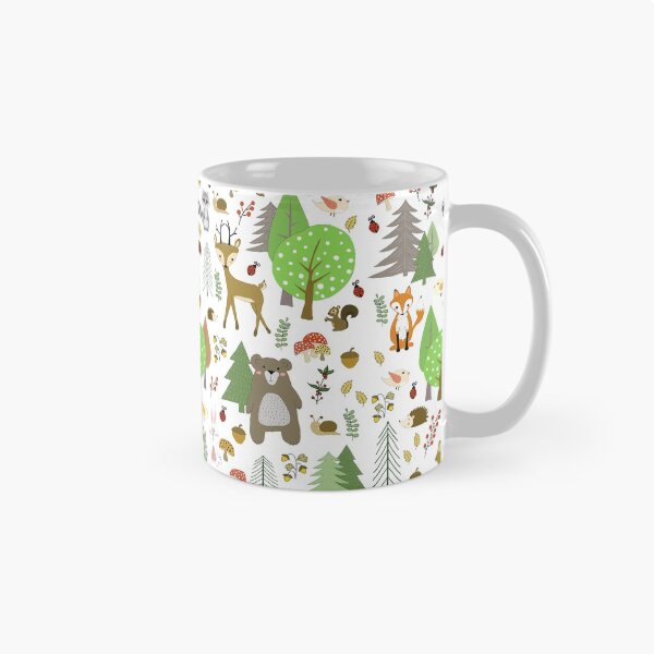 Item preview, Woodland animal pattern designed and sold by PurrfectCorner.