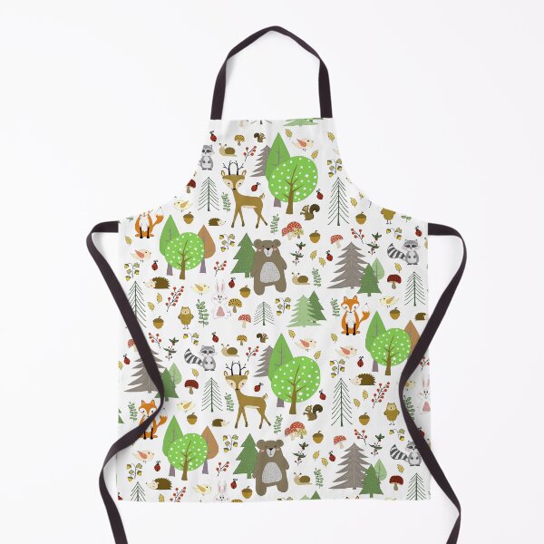 Item preview, Woodland animal pattern designed and sold by PurrfectCorner.