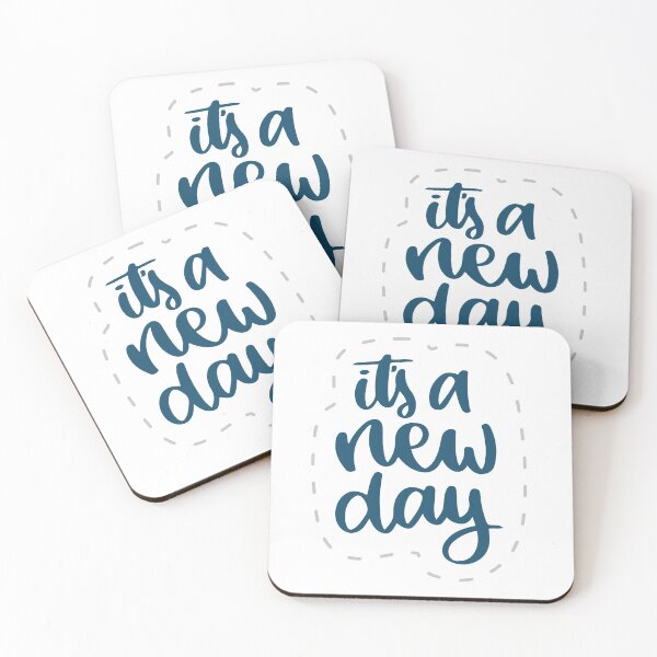 Item preview, It's A New Day Inspirational Message designed and sold by Briekel.