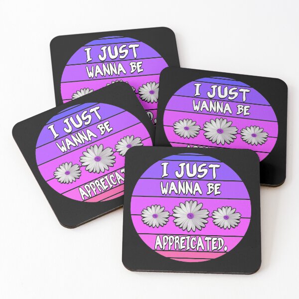 Item preview, I just wanna be appreicated, retro vintage sunset style designed and sold by Healthy-Sarcasm.
