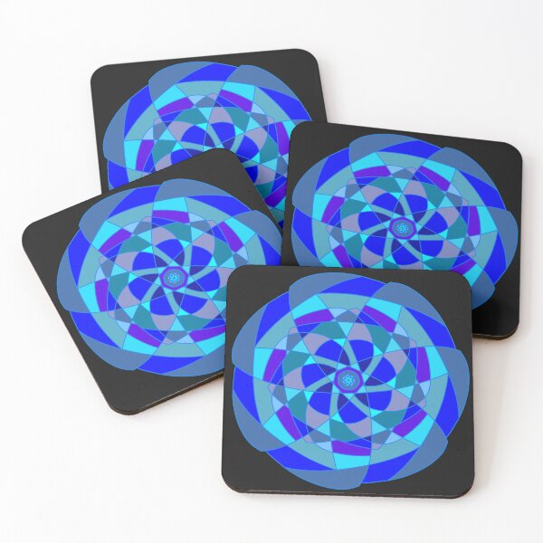 Item preview, blue mandala  designed and sold by Yous-Bou.