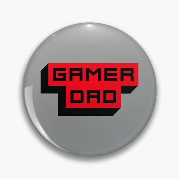 Item preview, Gamer Dad Simple Logo designed and sold by randall412.