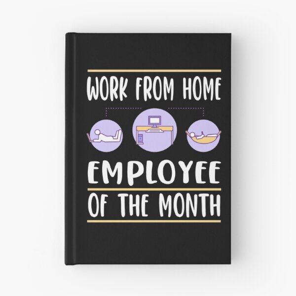Item preview, Work From Home - Employee Of The Month - Gift Idea designed and sold by AS-Shirts.