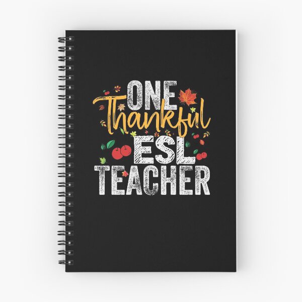 Item preview, ESL Teachers Students Thanksgiving Gift - ESL Thankful designed and sold by abcxyzsma.
