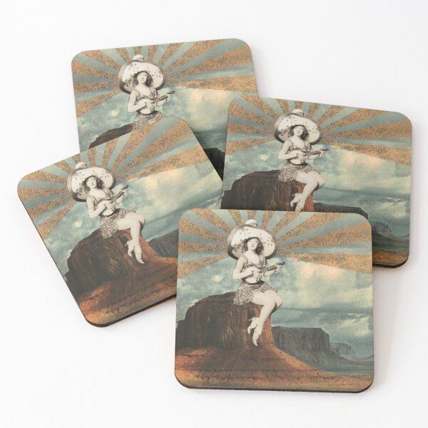 Item preview, Desert Sun Goddess - Original Collage designed and sold by elevens.