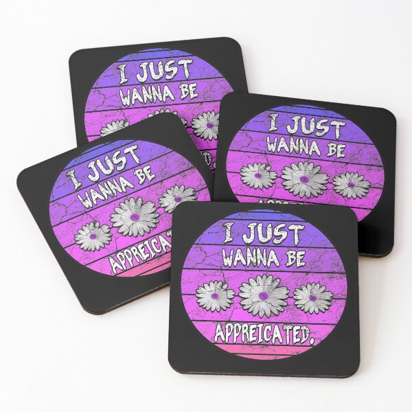 Item preview, I just wanna be appreicated, retro vintage sunset style, distressed designed and sold by Healthy-Sarcasm.