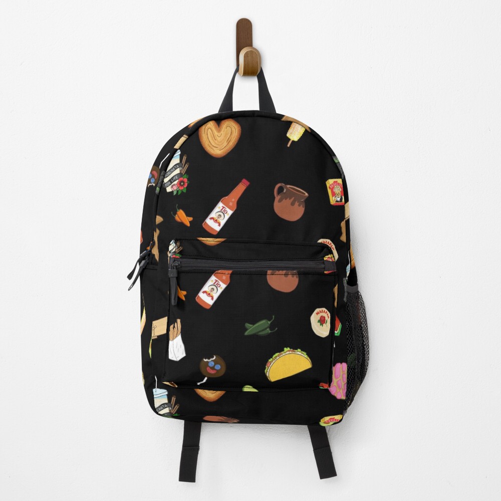 Antojitos - Black Backpack