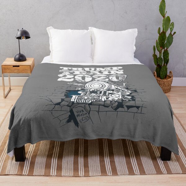 Item preview, Trump Train 2020 Crashing Into Mexican Wall designed and sold by OmmeDesigns.