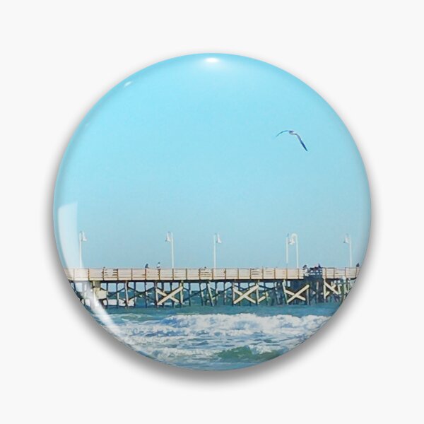 Item preview, photo of the pier and a bird in flight designed and sold by angeldarkling.