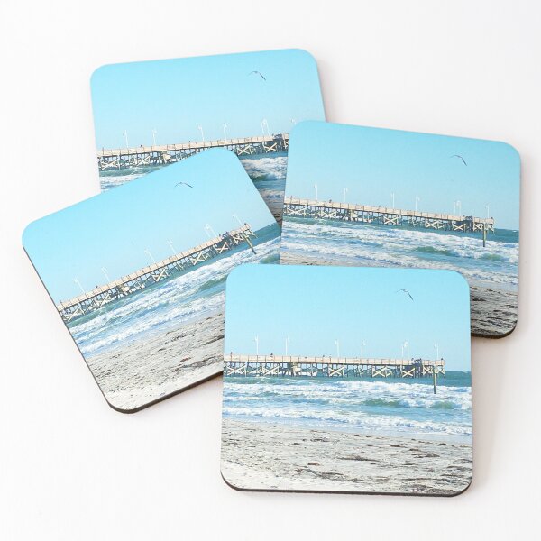 Item preview, photo of the pier and a bird in flight designed and sold by angeldarkling.