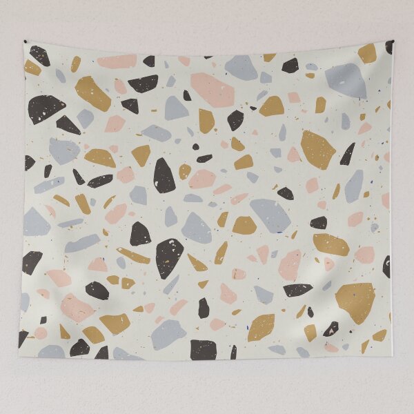 Item preview, Terrazo en una paleta de colores neutros designed and sold by thesnowwhyte.