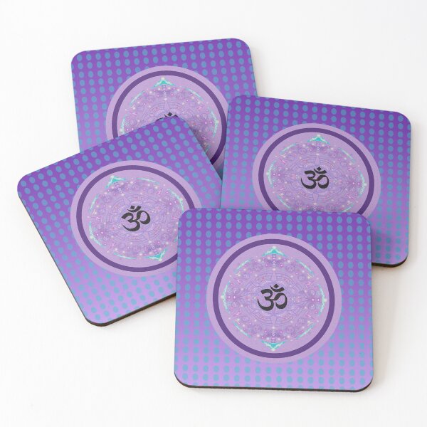 Item preview, Sacred Om Mandala on Dots designed and sold by Slydell1.
