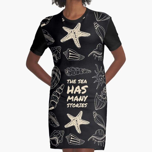Halie T-Shirt Dress - Deep Sea