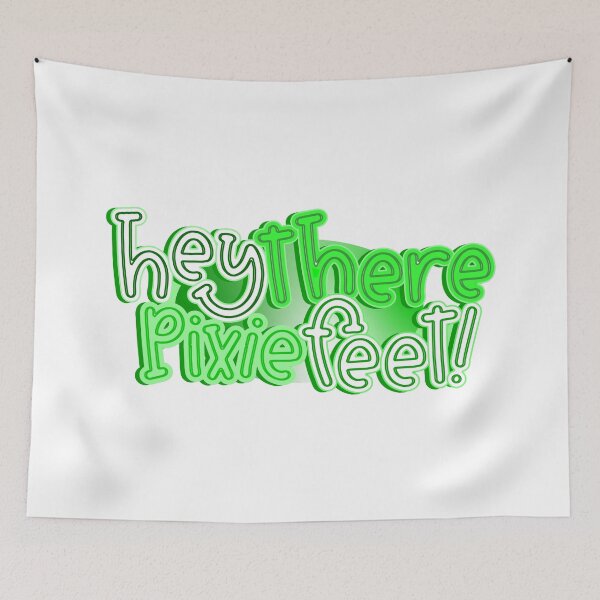 Item preview, Hey there pixie feet! designed and sold by Jokertags.
