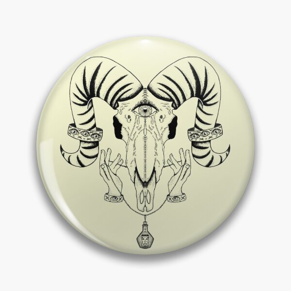 Item preview, Sheep skull biblically accurate angel designed and sold by Shred-Lettuce.