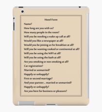 Why are you asking me all of these questions?! iPad Case/Skin