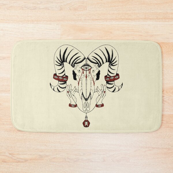 Item preview, Copy of Sheep skull biblically accurate angel with red designed and sold by Shred-Lettuce.