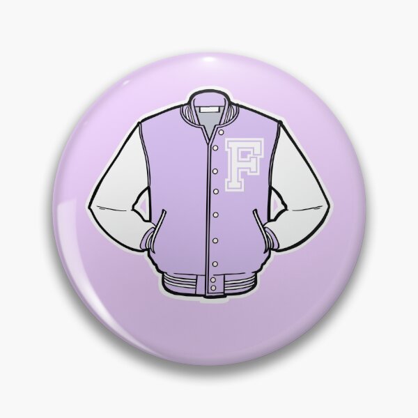 Item preview, Cute Pastel Letter F Jacket designed and sold by GeorgiaMarie13.