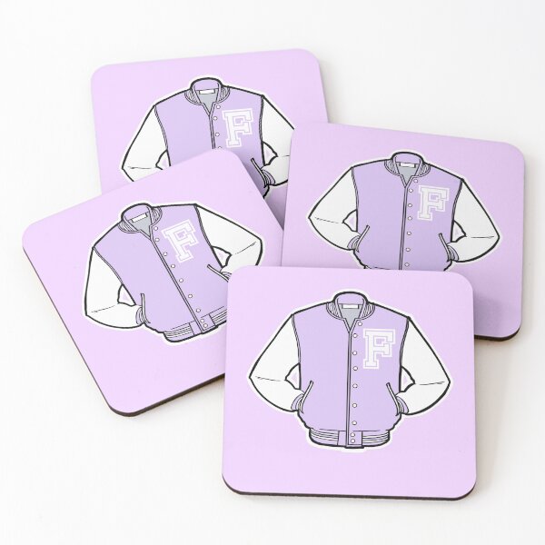 Item preview, Cute Pastel Letter F Jacket designed and sold by GeorgiaMarie13.