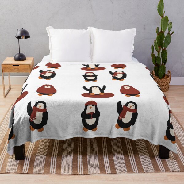 Item preview, Cute Penguin Winter Holiday Sticker Pack designed and sold by Shelby MacAnanny.