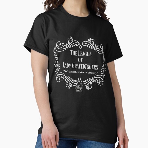 Item preview, The League of Lady Gravediggers LOGO!! designed and sold by The Midnight Market.