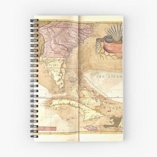 Item preview, A Map of Carolina, Florida and the Bahama Islands. 1729 designed and sold by killies.