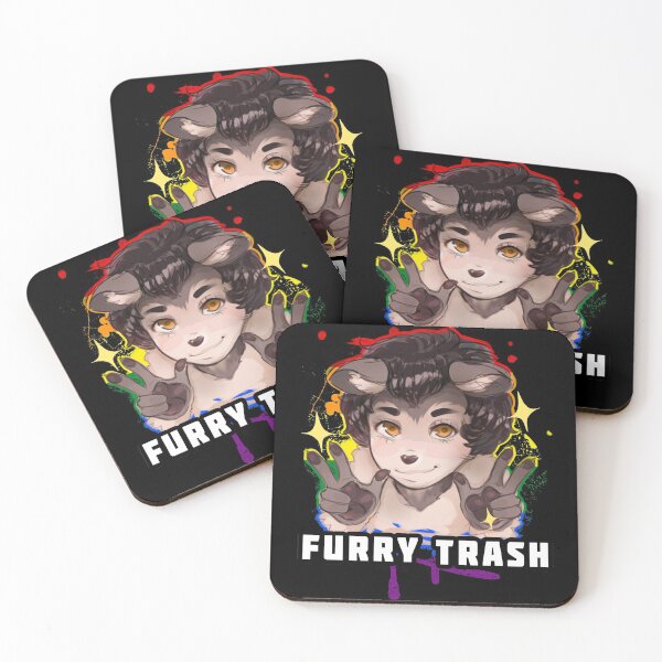 Item preview, Furry Trash Anthro Wolf designed and sold by VHusky.