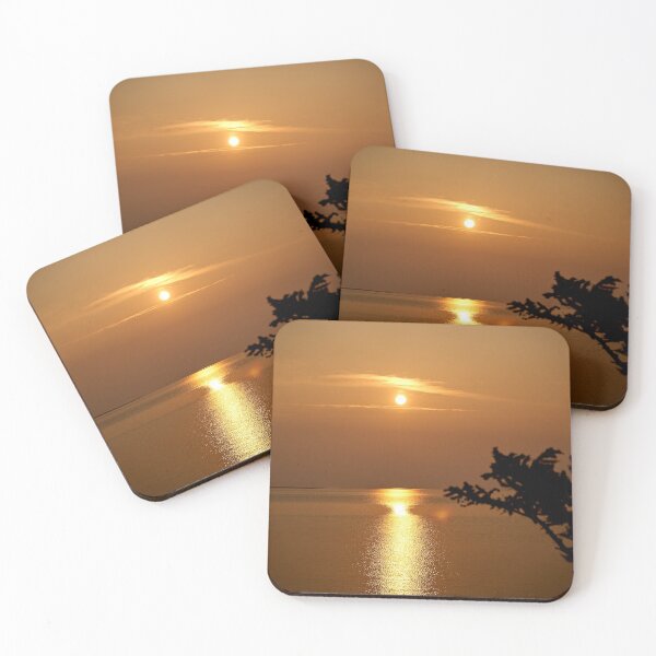 Item preview, Golden sunrise about lake Baikal in the summer designed and sold by RaimondKlavins.