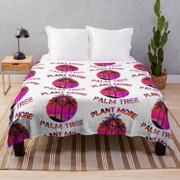 Item preview, Plant more palm tree - vintage-retro mode- sunset colors designed and sold by wiwiart.