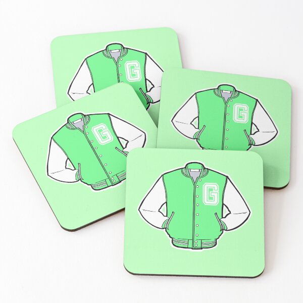 Item preview, Cute Letter G Jacket Sticker designed and sold by GeorgiaMarie13.