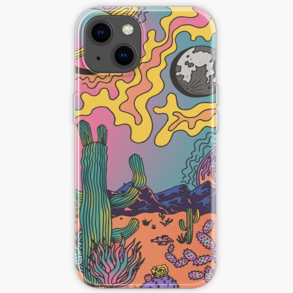 Trippy Space iPhone Flexible Hülle