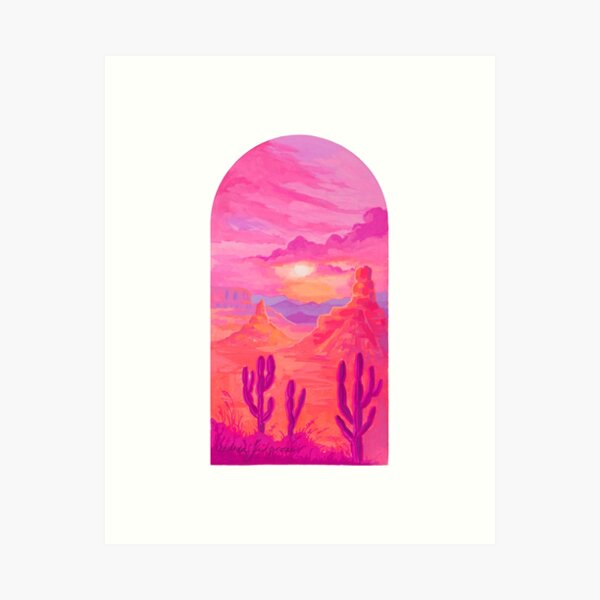 Item preview, Pink Desert Archway designed and sold by Andrea Fairservice.
