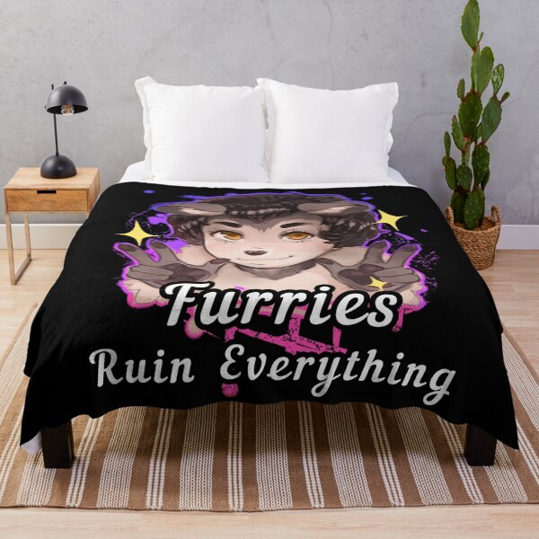 Item preview, Furries Ruin Everything ~~ designed and sold by VHusky.